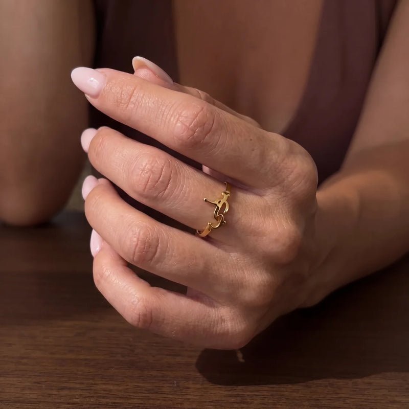 Arabische Kalligraphie Ring