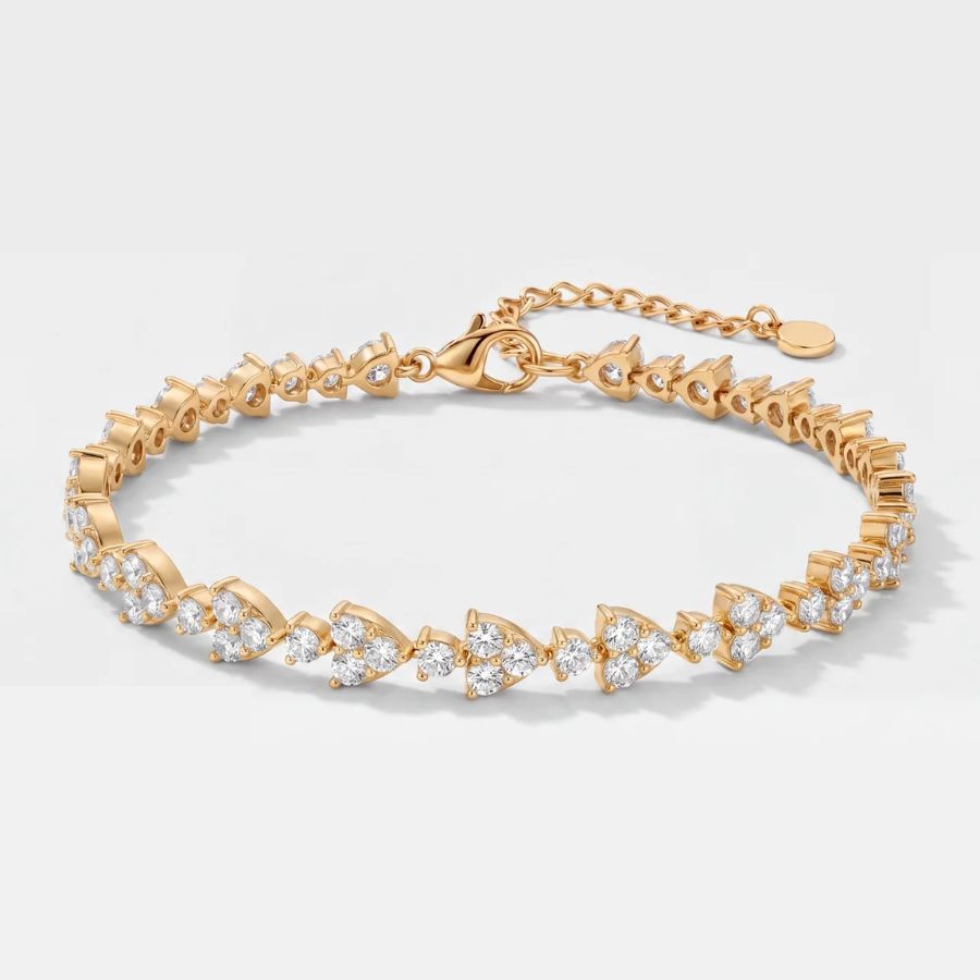 Petal Tennis Bracelet
