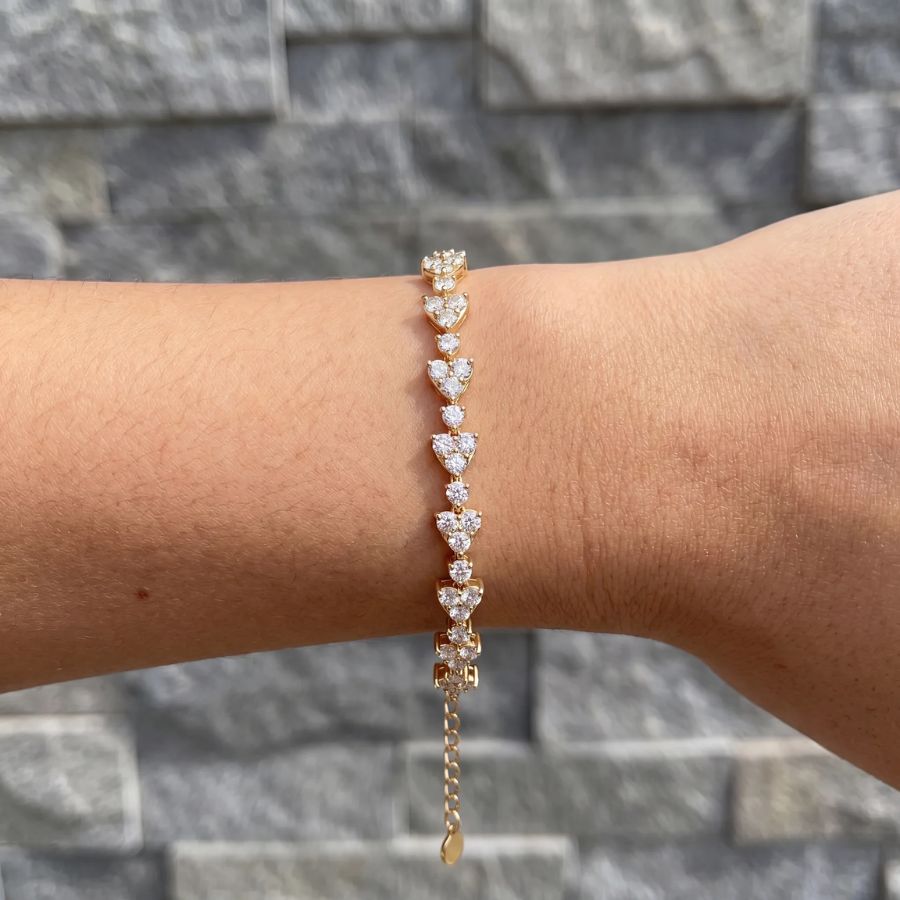 Petal Tennis Bracelet