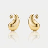 Ohrringe Tropfen - Imposant Gold