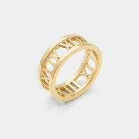 Ring Römische Ziffern - Eterna Roma Personalisiert