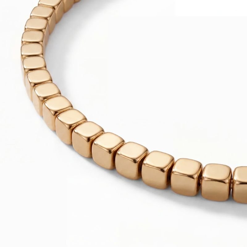 Armband Kette Gold - T-Stab Zart