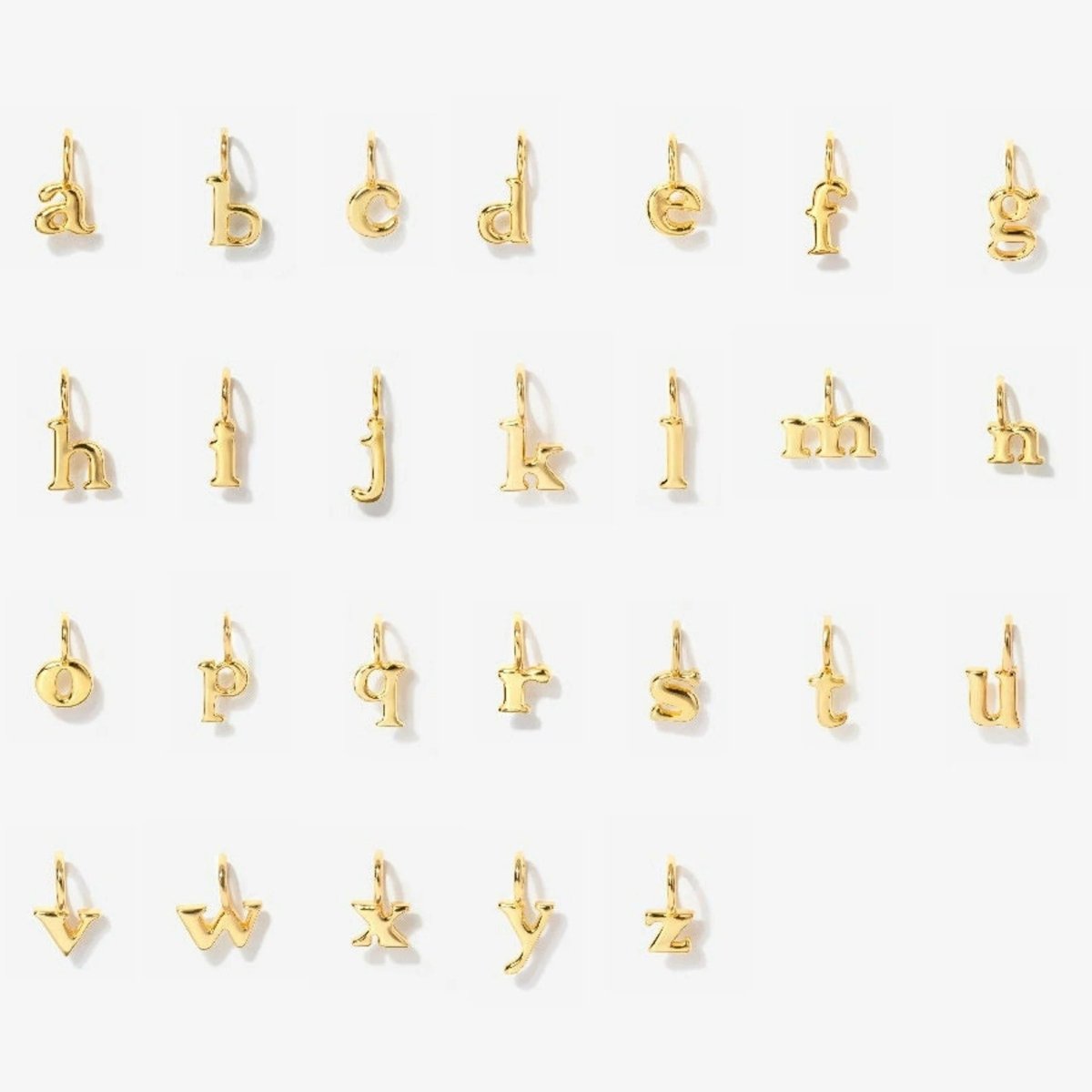 Halskette Initial und Geburtsstein - Personalisiert Gold