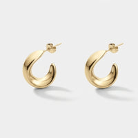 Creolen Gold - Nadine Imposant